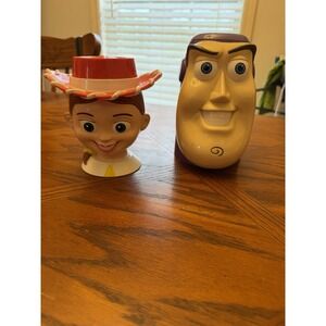Disney on Ice Toy‎ Story Jessie & Buzz Light Year Kids Mugs Cups with Lids